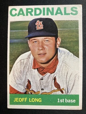 Jeoff Long #497 ⚾️ 1964 topps St. Louis Cardinals Rookie Card🔥 - Image 1 of 2