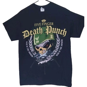 Five Finger Death Punch shirt War Is The Answer  Blk Sz Medium - Picture 1 of 4