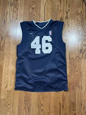 Nba vintage practice Jersey Size Small Vintage Nike #46 Reversible Navy Red - Image 1 of 4