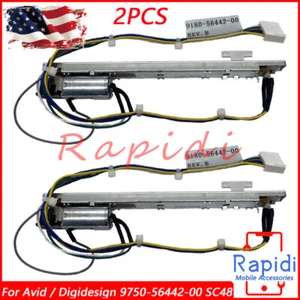 2PCS Avid / Digidesign 9750-56442-00 Channel Fader For SC48, 003, C24 With Wire - Picture 1 of 5