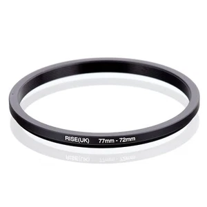 RISE(UK) 77-72MM 77 MM- 72 MM 77 to 72 Step Down Ring Filter Adapter - Picture 1 of 3