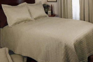 Ancient Coin Polyester Sateen Quilt and Sham Set - Picture 1 of 9