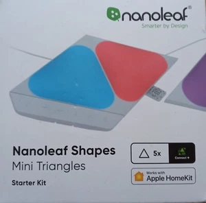 5er Nanoleaf Shapes Mini Triangles mit Netzteil (NEU) - Bild 1 von 4