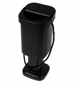 10 cajas cuadradas de colección de dinero de caridad - negras - Imagen 1 de 1