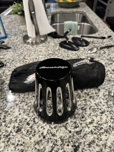 Screamin Eagle Teardrop Heavy Breather Filter Cover Harley Touring Softail Dyna! - Imagen 1 de 2