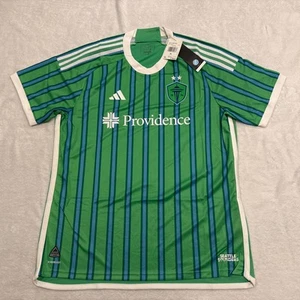 2024-25 Adidas Men’s Seattle Sounders Home Authentic Version Soccer Jersey XL - Picture 1 of 14