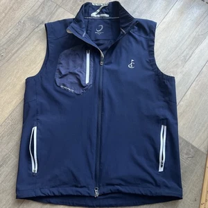 Zero Restriction Navy Blue Golf Vest Men’s Large  With Golf Logo - Picture 1 of 15