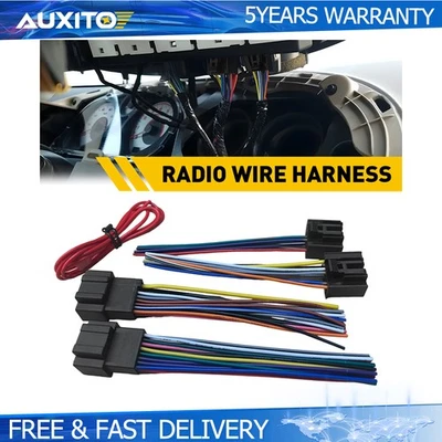 Arnés de cableado inverso de reemplazo de radio de coche caliente para PONTIAC Bonneville 2003-2005 Foto 1 de 4