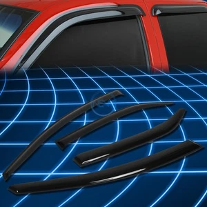 Tint Tape-on Window Visor Wind Sun Rain Deflector for 2010-2012 Forte 4dr - Bild 1 von 11