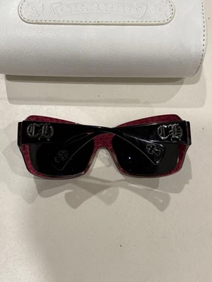 Gafas de sol Chrome Hearts SWEET YOUNG THANG II plateadas cruzadas negras rosas CH .925 Foto 1 de 4