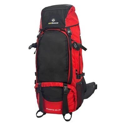 Großer Backpacker Rucksack 100L für Weltreise mit Frontzugriff - Atlantis 90+10 - Bild 1 von 4