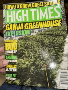 High Times March 2015 Issue# 470 Ganja Greenhouse Marijuana Juggalos NFL Pot - Picture 1 of 1