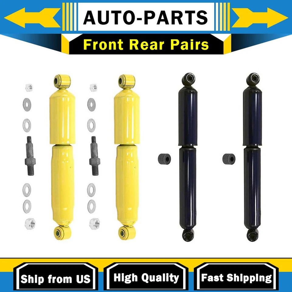 4 pares de amortiguadores delanteros traseros Monroe para 1967, Chevrolet, panel C20-Z023 Foto 1 de 4