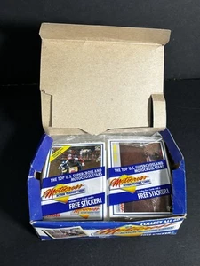 RARE Box 1988 SC Racing Motocross Action Racing Trading Card & Stickers 33 Packs - Picture 1 of 3