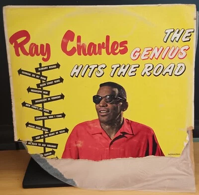 Ray Charles – The Genius Hits The Road - LP record VG, cover poor - Image 1 of 3