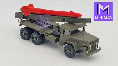 MILITAIRE UNIC CAMION LANCE FUSEE REF.201 BOITE BRUNE TYPE IV SOLIDO 1/50ème - Photo 1/4