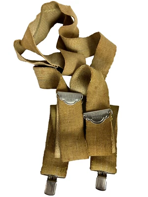 Tirantes elásticos antiguos vintage de policía Foto 1 de 4