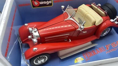 BBU539 Bburago Mercedes Benz 500 K Roadster 1936 1/20 - Immagine 1 di 4