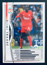 2004-05 Panini SEGA WCCF EXTRA European Clubs Djimi Traore rare Liverpool card