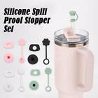 Silicone Spill Proof Anti-dust Stoppers,Set Straw Cover l Leak Stoppers R4B5