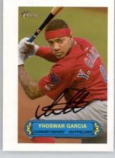 2022 Topps Heritage Minor League 1973 Pin-Up #73PU-8 Yhoswar Garcia 