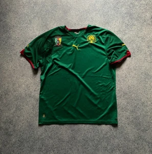 Cameroon Home football shirt 2009-2011 soccer jersey Puma Size Mens XL - Picture 1 of 10
