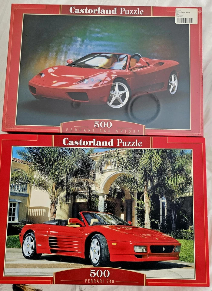 Ferrari 348 & 360 Spider Castorland Puzzle (500) - Image 1 of 1