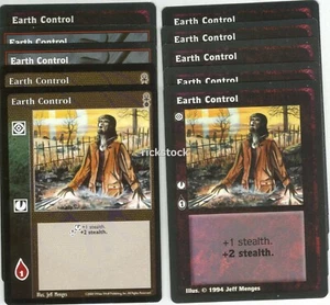 Earth Control x10 AE VTES Jyhad - Picture 1 of 1