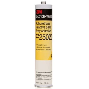 3M Scotch-Weld PUR Easy Adhesive EZ250200, Cartuccia da 1/10 gal, 5 pe (Custodia da 5) - Foto 1 di 1