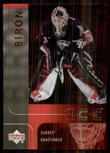2001-02 Upper Deck Ice Martin Biron #4