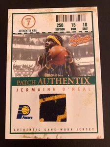 2004-05 Fleer Authentix Patch Authentix JA-JO Jermaine O'Neal - Bild 1 von 2