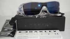 Oakley New Sunglasses Batwolf Polished Clear Ice Iridium OO9101-07