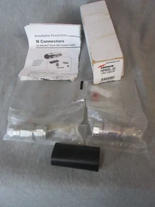 ANDREW F4PNMV2-HC Type N Male Connector 1/2" for FSJ4-50B Cable / New! - Picture 1 of 5