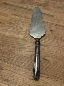 Pelle à Tarte ancienne manche argent fouré (L43) - Imagen 1 de 5