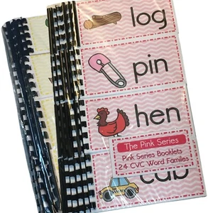 Montessori Pink Series 24 Booklet & 26 Alphabet Booklet BUNDLED - Picture 1 of 5
