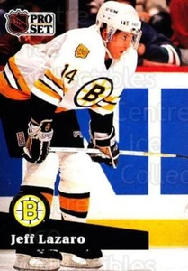 1991-92 Pro Set French #13 Jeff Lazaro - Picture 1 of 1