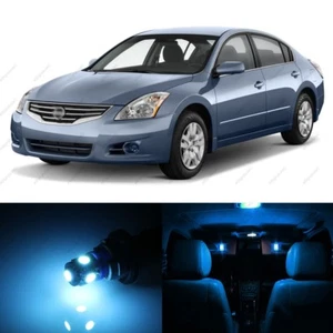 Paquete de 14 luces interiores LED AZUL HIELO para Nissan Altima 2007-2015 + HERRAMIENTA - Imagen 1 de 7