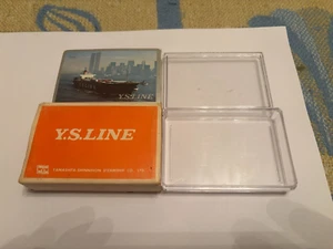 Twin Towers Spielkarten alt Vintage Y.S. Line Shipping Tanker Neu Versiegelt Selten - Bild 1 von 4