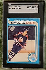 ICONIC 1979-80 OPC O-Pee-Chee #18 Wayne Gretzky RC Rookie card SGC Authentic