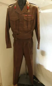Blusa de batalla uniforme militar brigadier de la Segunda Guerra Mundial Northamptonshire POW (5518) - Imagen 1 de 12