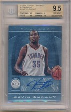 KEVIN DURANT 2013/14 TOTALLY CERTIFIED AUTOGRAPH SP AUTO BGS 9.5 GEM MINT 10