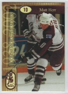 Matt Herr 2001-02 Hershey Bears (AHL) 