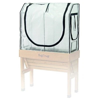 Gewächshausaufsatz für VegTrug® WallHugger 1m & 1,8m Abdeckhaube Insektenschutz