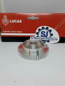 TRIUMPH PRE UNIDAD TWINS MAGNETO DRIVE GEAR LUCAS BTH MDGT 70-3411 NUEVO HECHO EN REINO UNIDO - Imagen 1 de 9