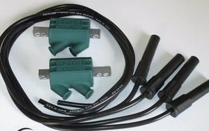 Suzuki GSXR1100W 3 Ohm Dyna Performance Zündung Spulen & Sa Kabelgröße schwarz - Bild 1 von 1