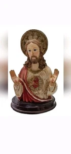 Sacred Heart Of Jesus Figure Religious Statue Figurine 5.75" Catholic Heritage - Picture 1 of 8