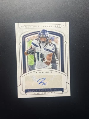 2024 Panini National Treasures Jaxon Smith-Njigba Auto #/99 Seahawks #SIGS-JSN - Image 1 of 2
