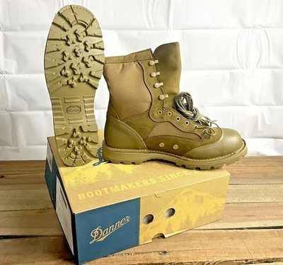 Botas USMC Militar Coyote Danner Clima Caliente RAT FT 8" 15670X Talla 14 AMPLIAS NUEVAS EN CAJA Foto 1 de 4