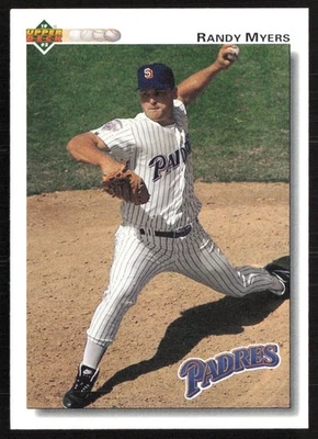 1992 Upper Deck Randy Myers San Diego Padres #741 - Image 1 of 2