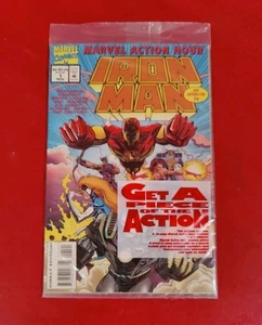 1994 SEALED BRAND NEW AVENGERS Marvel Comics Iron Man Action Hour #1 Comic Book  - Picture 1 of 2
